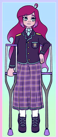 Myrtle (No shading, fullbody)